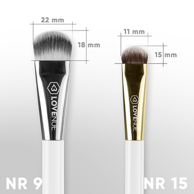 Contour face brush No 15