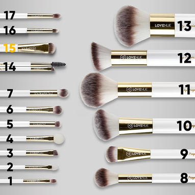 Contour face brush No 15