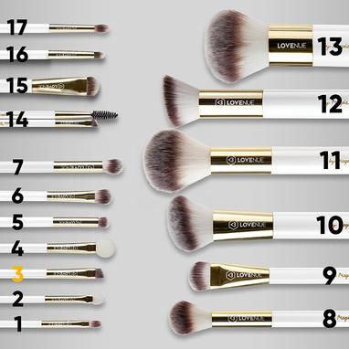 Eyeliner and Brow Brush No 3
