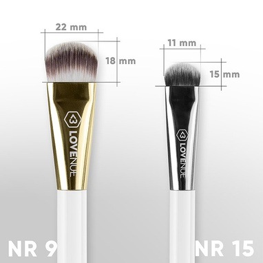 Face contour brush No 9