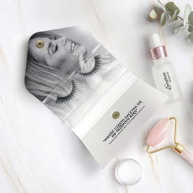 Miss x Magda Pieczonka – silk faux lashes on a band