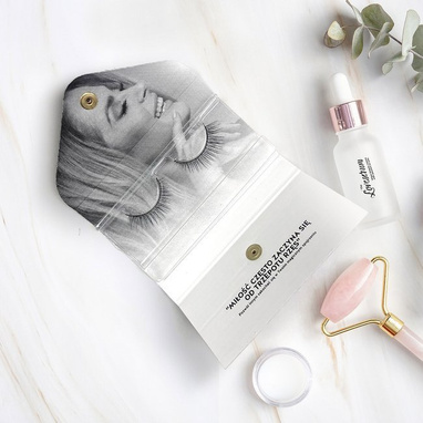 My my x Magda Pieczonka – silk faux lashes on a band