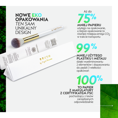 Pędzel do pudru i bronzera LOVENUE by Magda Pieczonka - NR 11