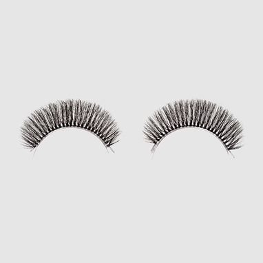 LOVENUE - Curled, silk faux lashes on a transparent band – No 6 BABY DOLL by Magda Pieczonka