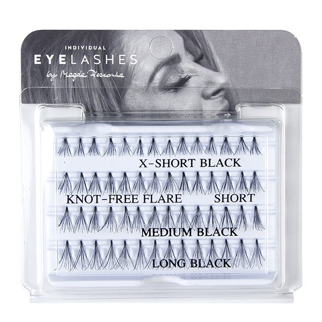 Fake individual eyelashes without knott, thickness 10 hairs, MIX 8,10,13,15 mm Lovenue by Magda Pieczonka (mix)