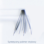 Fake individual eyelashes without knott, thickness 10 hairs, lenght 10 Lovenue by Magda Pieczonka (S)