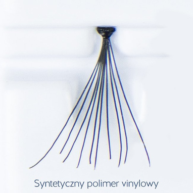 Sztuczne rzęsy KĘPKI z węzłem, 10 włosków – 13 mm (M) – Lovenue by Magda Pieczonka