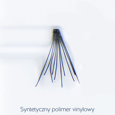 Fake individual eyelashes without knott, thickness 10 hairs, lenght 8 mm Lovenue by Magda Pieczonka (X)