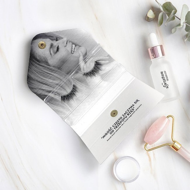 Miracle x Magda Pieczonka – silk faux lashes on a band
