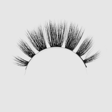 LOVENUE – Curled, silk faux lashes on a band – No 10 Femme fatale