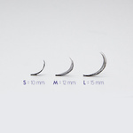 Fake individual curled eyelashes without knott, thickness 20 hairs, MIX Lovenue by Magda Pieczonka (mix)